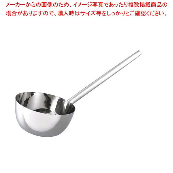 商品の仕様●外寸(mm)：柄：50cm ハンドル：φ25 ●内寸(mm)：φ150 深さ：75●容量:1150cc●材質：18-8ステンレス ■● ハンドル部：グリップ部を逆三角形に加工しているのでしっかり握れます。※商品画像はイメージです。複数掲載写真も、商品は単品販売です。予めご了承下さい。※商品の外観写真は、製造時期により、実物とは細部が異なる場合がございます。予めご了承下さい。※色違い、寸法違いなども商品画像には含まれている事がございますが、全て別売です。ご購入の際は、必ず商品名及び商品の仕様内容をご確認下さい。※原則弊社では、お客様都合（※色違い、寸法違い、イメージ違い等）での返品交換はお断りしております。ご注文の際は、予めご了承下さい。→お買い得な「まとめ買い10個セット」はこちら