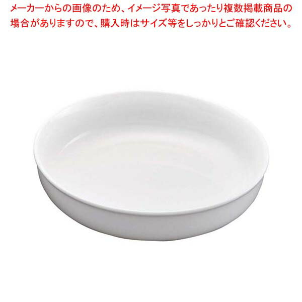 【まとめ買い10個セット品】 耐熱性陶器 グラタン皿 M φ170×H39