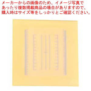 Other - 【まとめ買い10個セット品】 調理用目盛り入りまな板 正方形 M イエロー