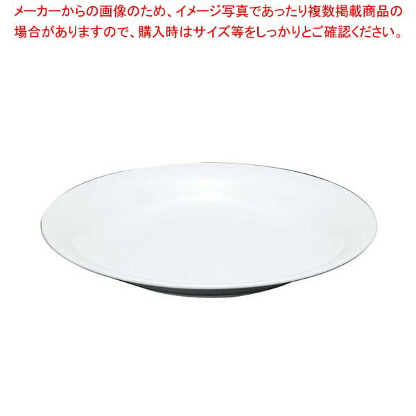 【まとめ買い10個セット品】 ファッションホワイト 24cm パスタプレート FM900-400