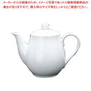 マラソン期間限定!\エントリーでポイント5倍!/【まとめ買い10個セット品】 ファッションホワイト ティーポット FM900-820