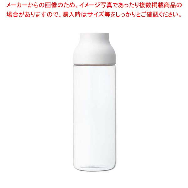 【まとめ買い10個セット品】 カプセル ウォーターカラフェ 1.0L ホワイト 22971 meicho-17573317 厨房卸問屋 名調 パッケージ画像
