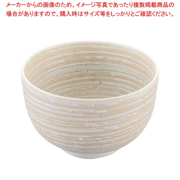 【まとめ買い10個セット品】 和食器コレクション 志野刷毛目 夏目多用丼 4.8寸