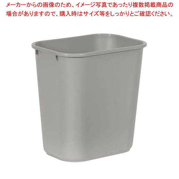 【まとめ買い10個セット品】 ラバーメイド ソフトウェイストバスケット 2956(中型)グレー