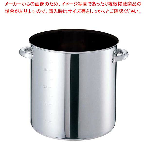 商品の仕様●外寸(mm)：外径：320 底径：270 ●内寸(mm)：φ300 深さ：300●重量：3.8kg●容量：20L●板厚/厚み：0.9●材質：SUS316(18%クローム・14%ニッケル・3%モリブデン) ノンスティック加工 ●電磁調理器：200V■● カレー・シチュー・ソース等のこびりつき易い調理に最適● プロの右腕になる条件1.熱を平均に伝える極厚底2.優れた耐蝕性+タフなボディー3.使い易さを追究したデザイン4.汚れがつきにくいノンスティック加工● 大きく重い業務用の鍋を、毎日洗浄・メンテナンスするのは大変で女性や力の弱い人にはかなりの重労働です。モリブデンジIIプラスは、内面の汚れやコゲを容易に落とせるノンスティック加工を施している為、格段に作業を軽減できます。また、洗浄時の水や洗剤の節約・時間短縮などコストダウンにも寄与し、大きなメリットをもたらします。● 200V電磁調理器は非常にパワーがある為、鍋の変形防止・安全面からボリュームは中以下で、鍋の状態、内部の温度には細心の注意をお願いします。※商品画像はイメージです。複数掲載写真も、商品は単品販売です。予めご了承下さい。※商品の外観写真は、製造時期により、実物とは細部が異なる場合がございます。予めご了承下さい。※色違い、寸法違いなども商品画像には含まれている事がございますが、全て別売です。ご購入の際は、必ず商品名及び商品の仕様内容をご確認下さい。※原則弊社では、お客様都合（※色違い、寸法違い、イメージ違い等）での返品交換はお断りしております。ご注文の際は、予めご了承下さい。