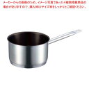 EBM 18-8 プロシェフIH 深型片手鍋 18cm 蓋無ノンスティック【 人気の鍋 使いやすい鍋ランキング 煮物鍋おすすめブランド キッチン鍋 おすすめ鍋ブ...
