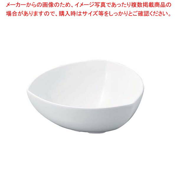 ニューホワイト 三角胴張深鉢 33cm