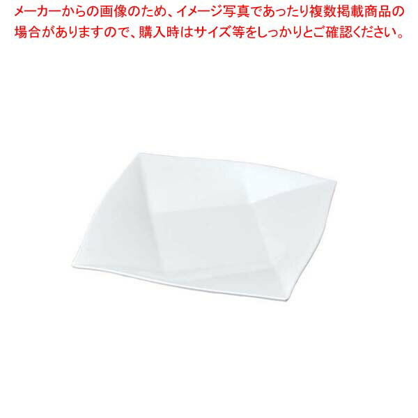 ニューホワイト 折紙盛皿 34cm