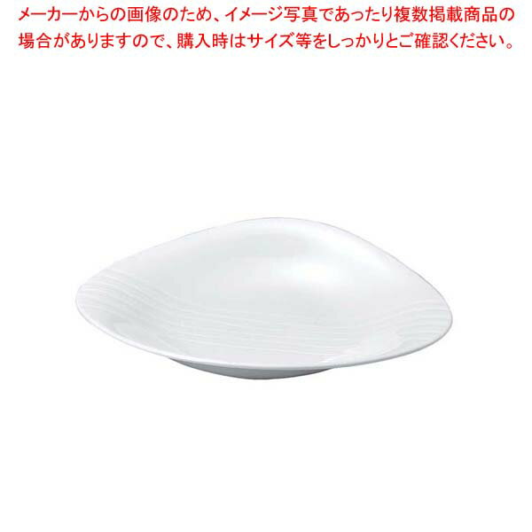 【まとめ買い10個セット品】 ニューホワイト 菱形プレート 40cm