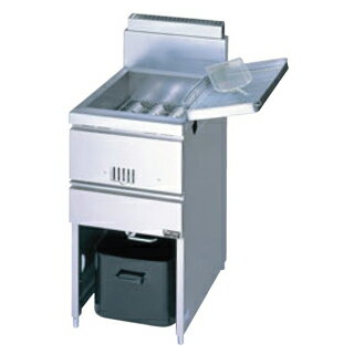 一槽式 ガスフライヤー MGF-40K LP【メーカー直送/後払い決済不可】【業務用 唐揚げ物 機械 簡単 フラ..