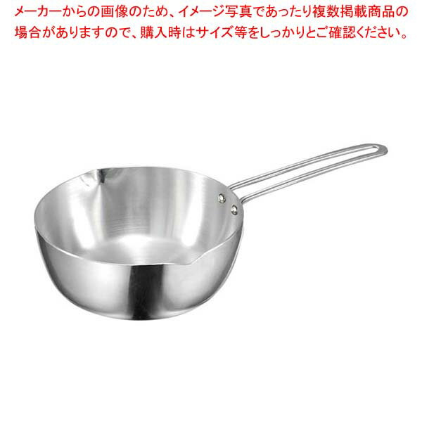 【まとめ買い10個セット品】EBM プロスタンダード 2PLY 雪平鍋(目盛付)15cm【煮物 汁物 スープ 湯でもの 出汁 炒め物 居酒屋 レストラン 店舗用 業務用 家庭用】