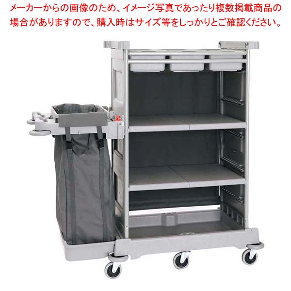 樹脂静音メイドサービスワゴン シングル EKT-1