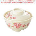 【まとめ買い10個セット品】メラミン食器 桃花(ももか)ごはん茶椀(身)MK-66A