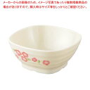 【まとめ買い10個セット品】メラミン食器 桃花(ももか)角小鉢 MK-50