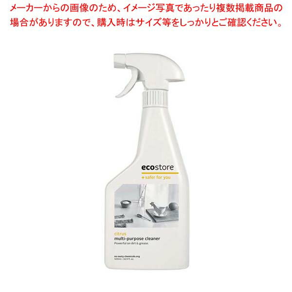 【まとめ買い10個セット品】エコストア マルチクリーナー スプレー シトラス 500ml