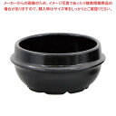 【まとめ買い10個セット品】耐熱陶器 チゲ鍋(黒仕上げ)17.5cm