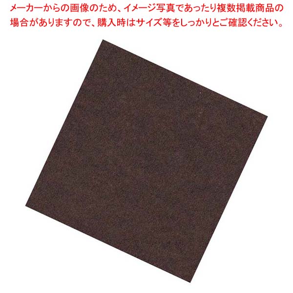 色彩耐油紙(100枚入)チョコ TA-C15CN