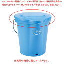 【まとめ買い10個セット品】ヴァイカン ハイジーンバケット 蓋 56893 ブルー 6L(3)