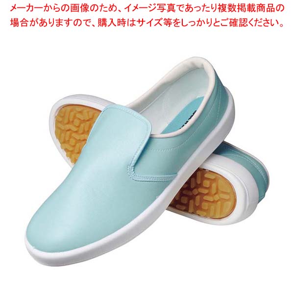 商品の仕様●外寸(mm)：90 ●重量:380g●材質：人工皮革(クラリーノ) ●製造国：日本■● 耐滑性に優れた厨房スニーカー● 耐油性● クッション性● 抗菌● 殺菌処理に強い● 国産品※商品画像はイメージです。複数掲載写真も、商品は単品販売です。予めご了承下さい。※商品の外観写真は、製造時期により、実物とは細部が異なる場合がございます。予めご了承下さい。※色違い、寸法違いなども商品画像には含まれている事がございますが、全て別売です。ご購入の際は、必ず商品名及び商品の仕様内容をご確認下さい。※原則弊社では、お客様都合（※色違い、寸法違い、イメージ違い等）での返品交換はお断りしております。ご注文の際は、予めご了承下さい。