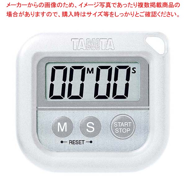 タニタ 丸洗いタイマー 100分計 TD-376N ホワイト
