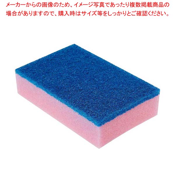 商品の仕様●外寸(mm)：75×115mm ●重量：12g●材質：ナイロン不織布(樹脂研磨粒子つき)・抗菌ウレタンスポンジ●製造国：日本■●不織布部分は強靭な繊維構造なので、ちぎれにくく異物混入対策に有効です。●不織布部分に樹脂研磨粒子が含まれており、キズをつけにくいのに、しっかり汚れを落とします。●安心のHACCPインターナショナル認証マーク取得済み製品です。●S、Lの2サイズ、4カラーで用途分けや交差汚染対策品としてご使用ください。※商品画像はイメージです。複数掲載写真も、商品は単品販売です。予めご了承下さい。※商品の外観写真は、製造時期により、実物とは細部が異なる場合がございます。予めご了承下さい。※色違い、寸法違いなども商品画像には含まれている事がございますが、全て別売です。ご購入の際は、必ず商品名及び商品の仕様内容をご確認下さい。※原則弊社では、お客様都合（※色違い、寸法違い、イメージ違い等）での返品交換はお断りしております。ご注文の際は、予めご了承下さい。