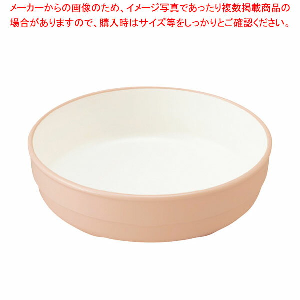 【まとめ買い10個セット品】E-エポカルカラー食器 深皿 PNS-314EP ピンク