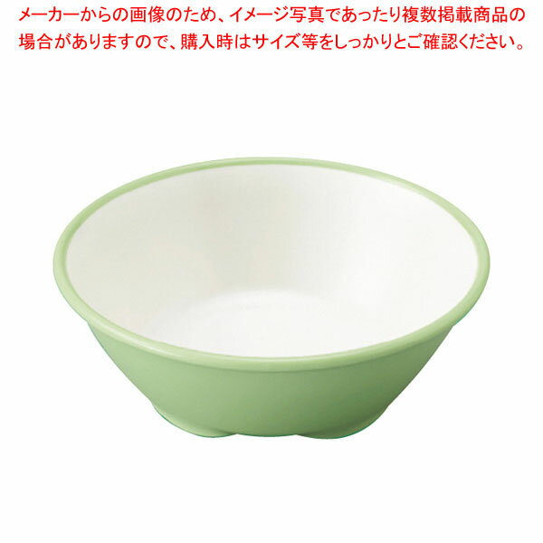 【まとめ買い10個セット品】E-エポカルカラー食器 深皿 PNS-12EG 若草