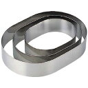 【 18-8小判セルクル ENDO SN4528 ENDO 】【 厨房器具 製菓道具 おしゃれ 飲食店 】 【 バレンタイン 手作り 】(3)
