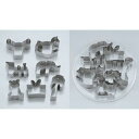 【 18-8 クッキーカッター 7pcs 100021 】【 厨房器具 製菓道具 おしゃれ 飲食店 】 【 バレンタイン 手作り 】