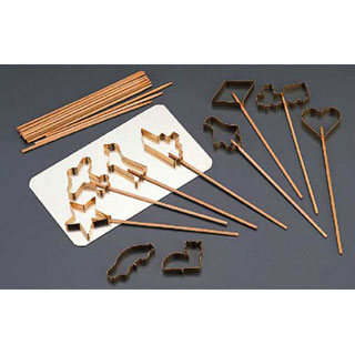 【 ベッコウ飴流し型セット 】【 厨房器具 製菓道具 おしゃれ 飲食店 】 【 バレンタイン 手作り 】のサムネイル