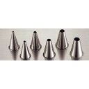 【 まとめ買い10個セット品 】サーモステンレス 丸口金セット6pcs 62837 【 業務用 絞り袋 口金 クリームホイップ 絞り 口金具 人気 生クリーム ...
