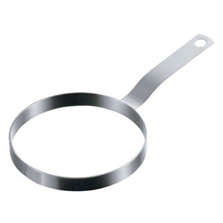 【まとめ買い10個セット品】【 手付ハンバーグリング丸 ENDO 200g ENDO 】【 厨房器具 製菓道具 おしゃれ 飲食店 】