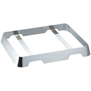 【 SW 18-8プレーン角飾台 18インチ 】【 厨房器具 製菓道具 おしゃれ 飲食店 】