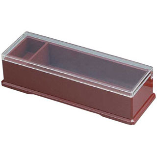 【まとめ買い10個セット品】【 平蓋箸箱 ウルミ 0-5-34A 若 若 】【 厨房器具 製菓道具 おしゃれ 飲食店 】