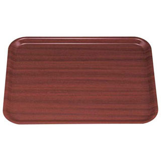 【まとめ買い10個セット品】キャンブロ カプリ・ラミネートトレー角型 CA3343 ウォルナット［E76］【 厨房器具 製菓道具 おしゃれ 飲食店 】