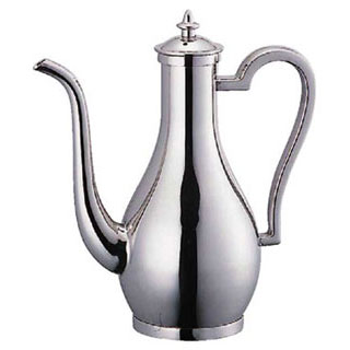 【 18-8老酒ポット 平渕 小 】【 厨房器具 製菓道具 おしゃれ 飲食店 】