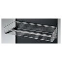 KZ ブラック用ワイヤーバスケットセットW120×D35 61-423-32-2 【 システム什器 システムオプション スリット式システムオプションW120cm...