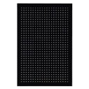 有孔ボードパネル 60×90 ブラック 壁面取付金具セット 61-553-71-1 【 店舗什器 パネル什器 有孔ボード・有孔パネル 有孔パネル 壁面取付タイプ...