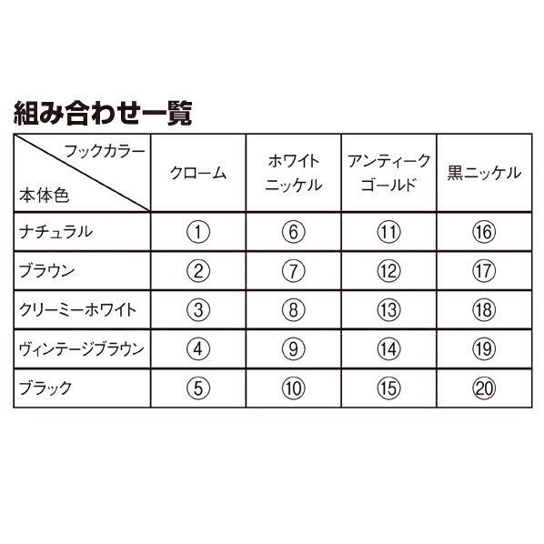 子供用木製ボトムハンガー BR×Cr 10本 W20cm厚み1.3cm 61-555-13-2 3