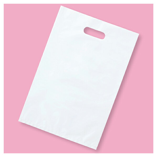 【まとめ買い10個セット品】 ポリ袋ハード型 白 30×45 1000枚 61-782-15-6 【店舗什器 小物 ディスプレー ギフト ラッピング 包装紙 袋...
