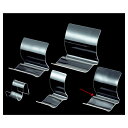丸型バック立て大 10個組 61-555-40-3 【 演出・ディスプレイ用品 アクセサリーディスプレイ ガラス・アクリル製 丸型バッグ立て 】
