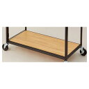 【まとめ買い10個セット品】ハコマルシェワゴンW90cm用底板D40cm ラスティック 61-796-64-2 【 シリーズ什器 HACOMARCHE(ハコマル...
