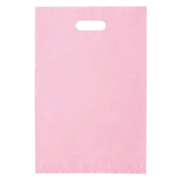 ポリ袋ハード型 ピンク 40×50cm 50枚 61-782-22-3 