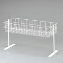 【まとめ買い10個セット品】ワゴン用上置きカゴ W90cm用 1段 61-112-7-1 【 店舗什器 ワゴン什器 その他・オプション ワゴン用上置きカゴ 】【...