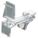 ポップスタンド eZクランプ L 2個 61-204-12-2 【 サイン・掲示用品 ポップ立て・サイン 陳列什器・棚用ポップ立て eZクランプ 】
