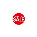タイトルシール NOW ON SALE 200片 61-236-5-4 【 販促用品 ポスター POP 店舗備品 】
