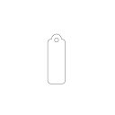 【まとめ買い10個セット品】小物用さげ札(色糸付き) 0.9×2.5cm 1000枚 61-238-16-1 【 販促用品 ポスター POP タグ 店舗備品 】(3)