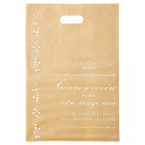 【まとめ買い10個セット品】ナチュラルバイン ポリバッグ 40×50 50枚 61-782-53-3 【 店舗什器 小物 ディスプレー ギフト ラッピング 包装...