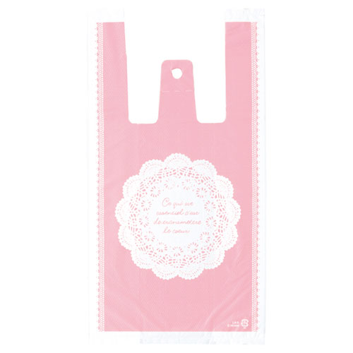 レース レジ袋 30×55(39)×横マチ15 2000枚 61-268-1-6 【 ラッピング用品 ラッピングシリーズ レース レジ袋 レース 】【店舗什器 ...