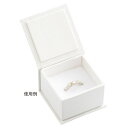 【まとめ買い10個セット品】アクセサリーボックス(マグネットタイプ) 小 ホワイト 20個 61-269-6-2 【 店舗什器 パネル 壁面 小物 ディスプレー...